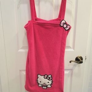 Hello Kitty shower wrap small/medium